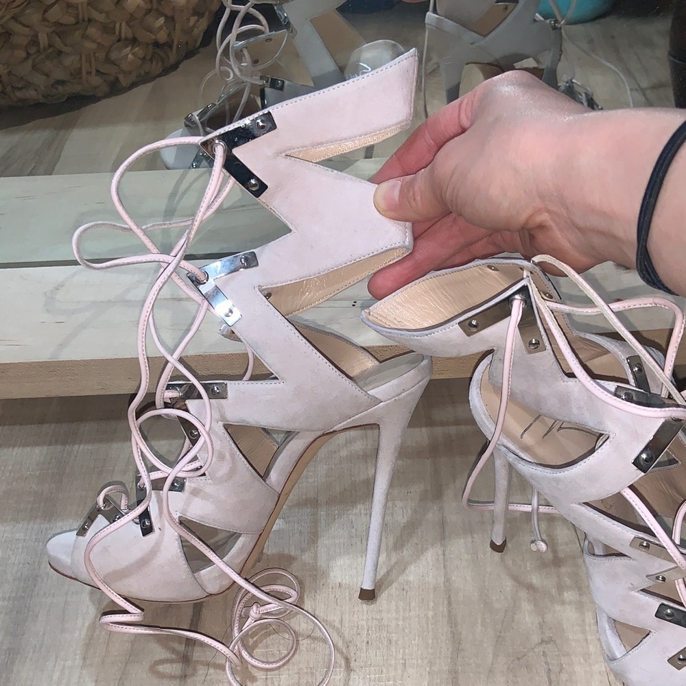Lace-Up Giuseppe zanotti heels